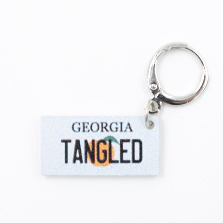 Jimmy Beans Wool State Stitch Markers - Georgia - Extra Image