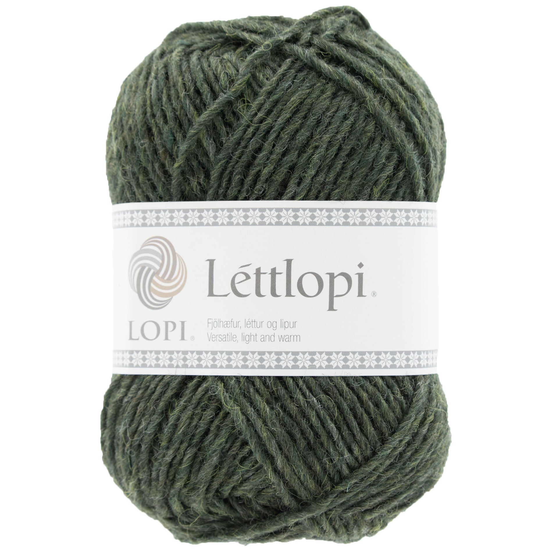 Lopi Lettlopi Yarn - 1407 Pine Green - Zoom Image
