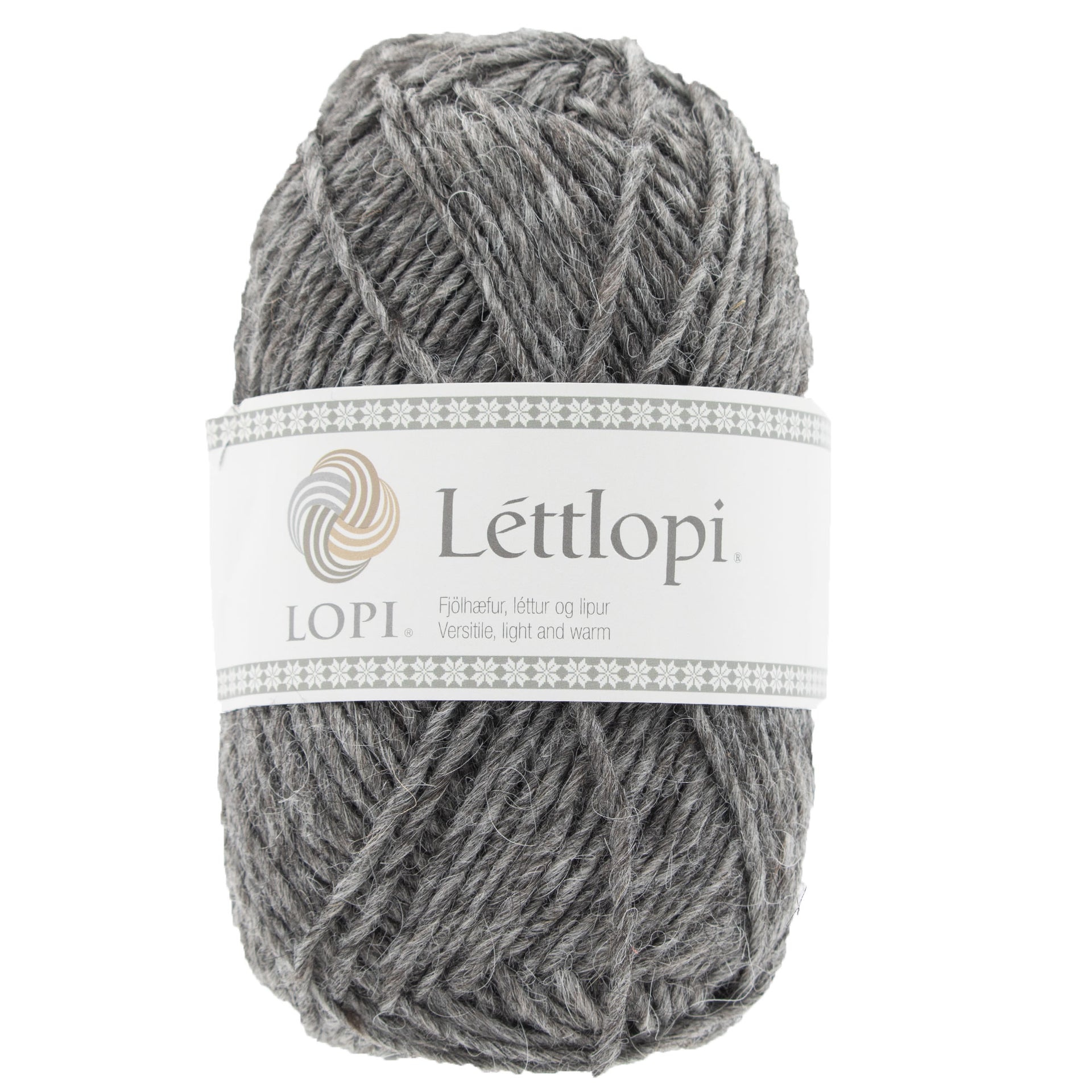 Lopi Lettlopi Yarn - 0057 Grey - Zoom Image
