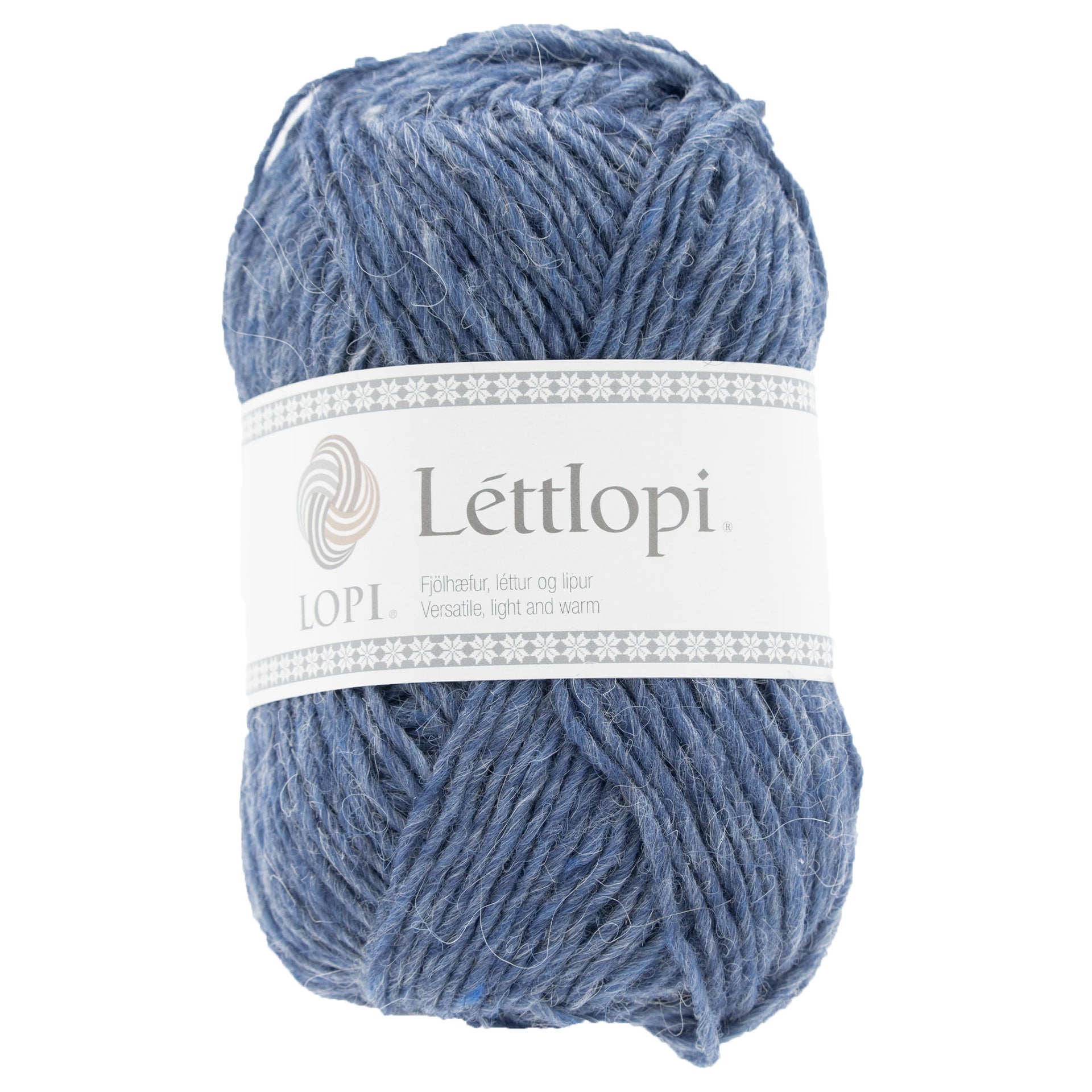 Lopi Lettlopi Yarn - 1701 Fjord Blue - Zoom Image
