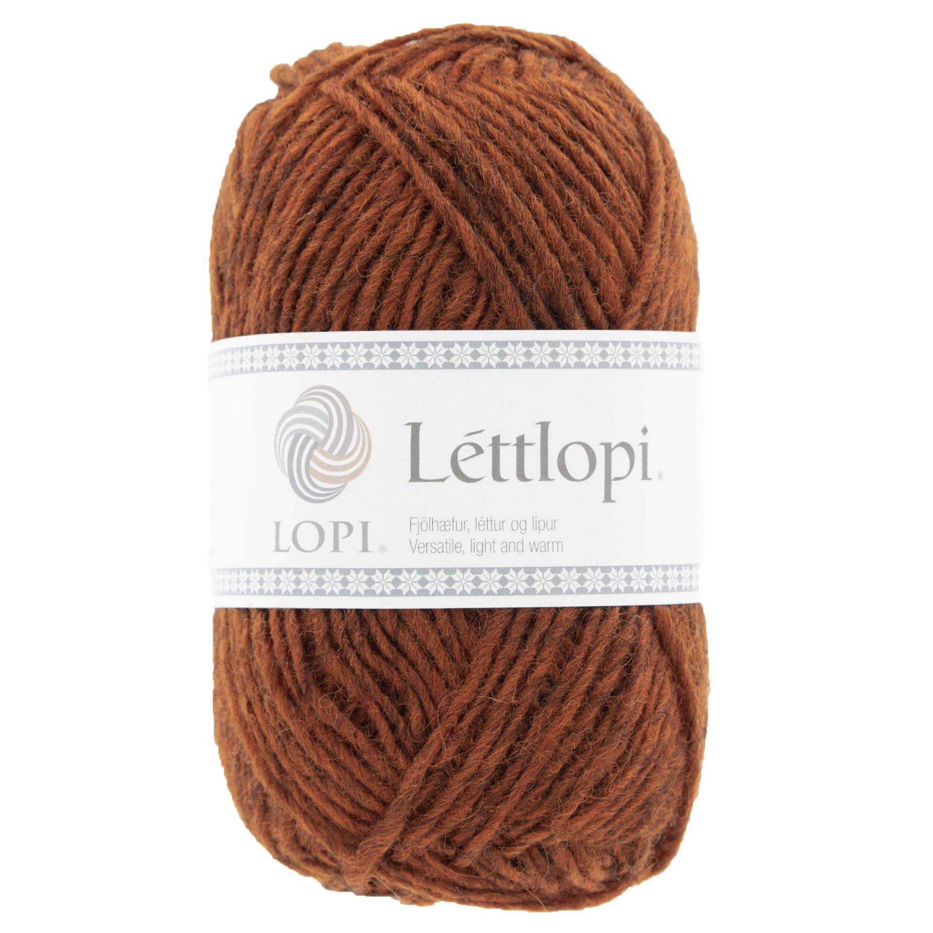 Lopi Lettlopi Yarn - 9427 Rust - Zoom Image
