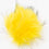 Jimmy Beans Wool Faux Fur Pom Poms w Snap - Yellow - Zoom Image