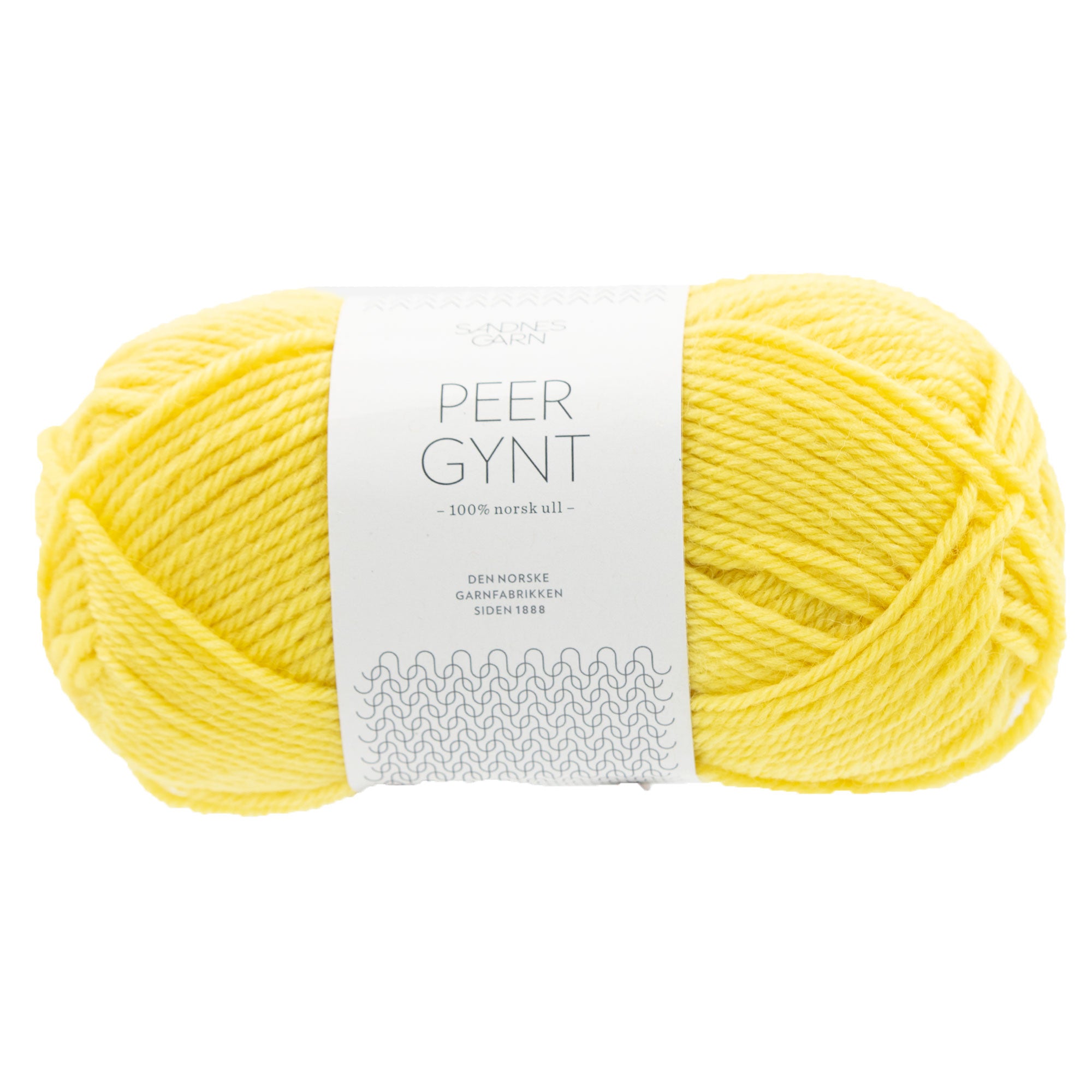 Sandnes Garn  Peer Gynt Yarn - 9004 Lemon - Zoom Image