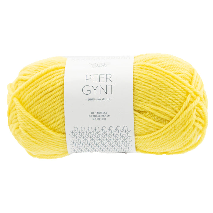 Sandnes Garn  Peer Gynt Yarn - 9004 Lemon - Zoom Image