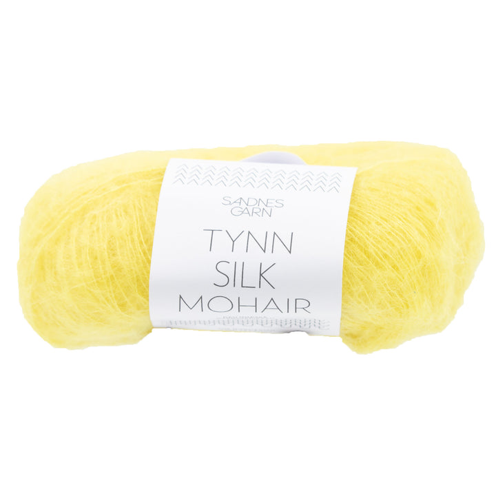 Sandnes Garn  Tynn Silk Mohair Yarn - 9004 Lemon - Zoom Image