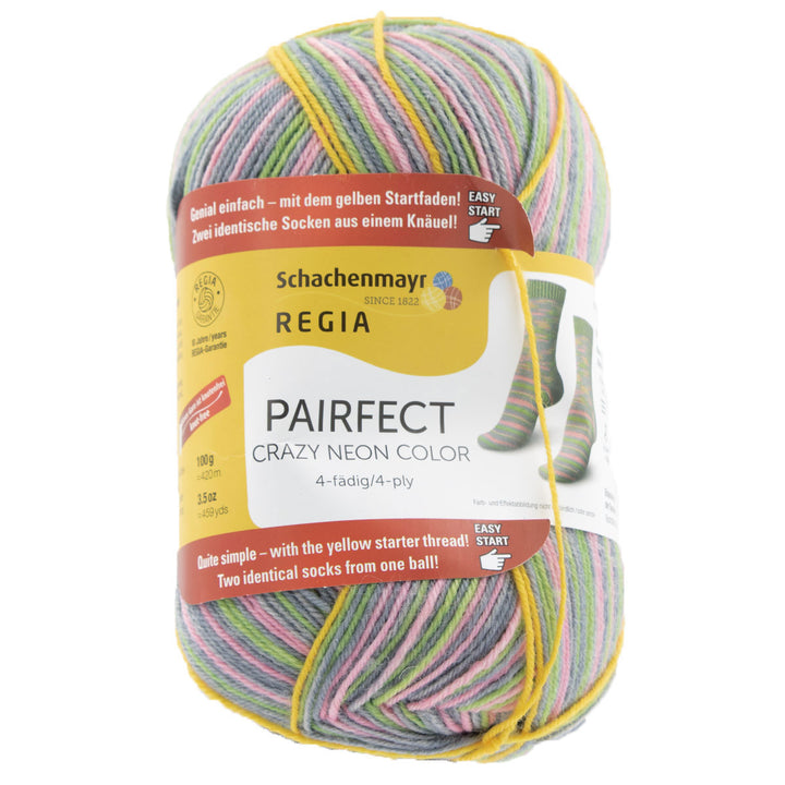 REGIA Pairfect Yarn - 7141 - Crazy Grey - Extra Image