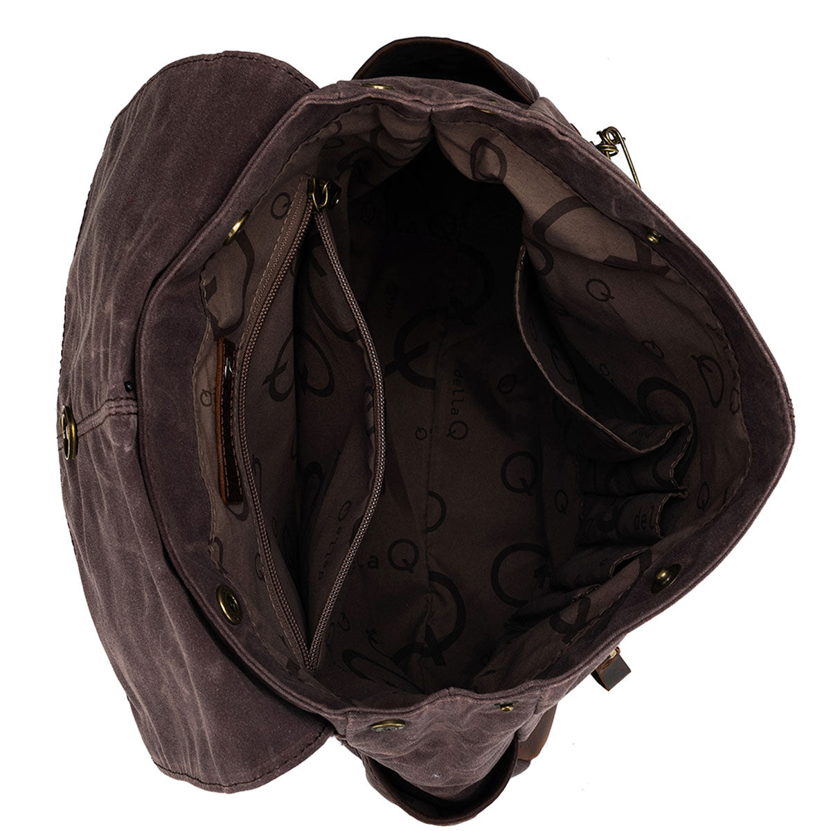 della Q Maker's Midi Backpack - Cocoa - Extra Image