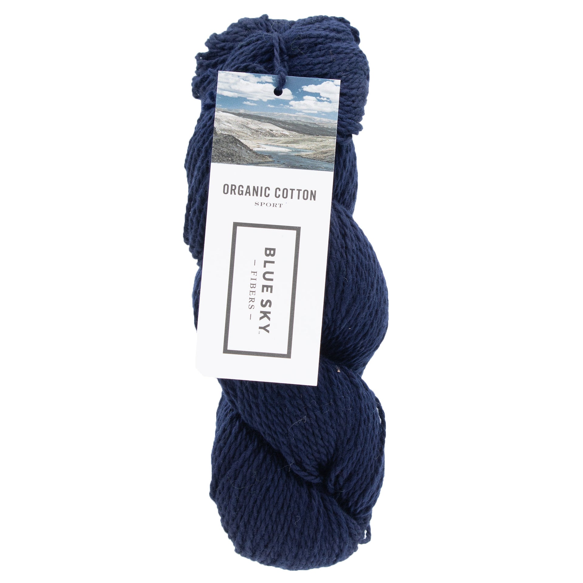 Blue Sky Fibers Organic Cotton Sport Yarn - 224 - Indigo - Zoom Image
