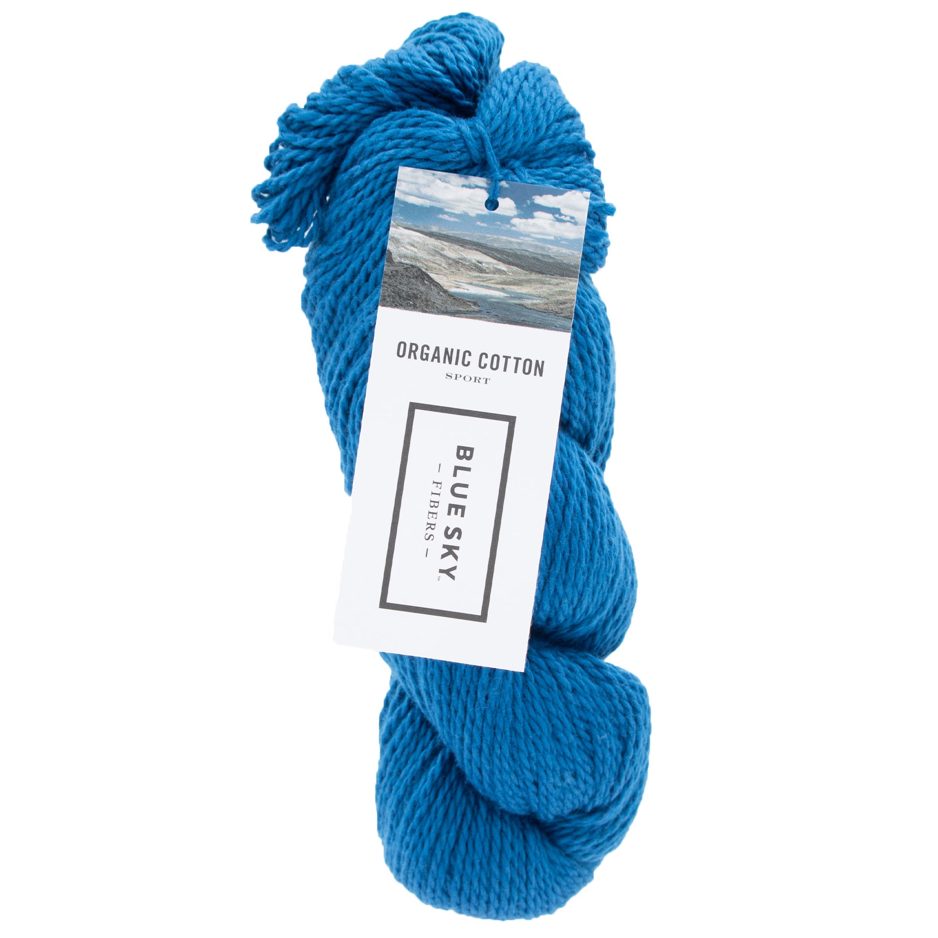 Blue Sky Fibers Organic Cotton Sport Yarn - 232 - Mediterranean - Zoom Image
