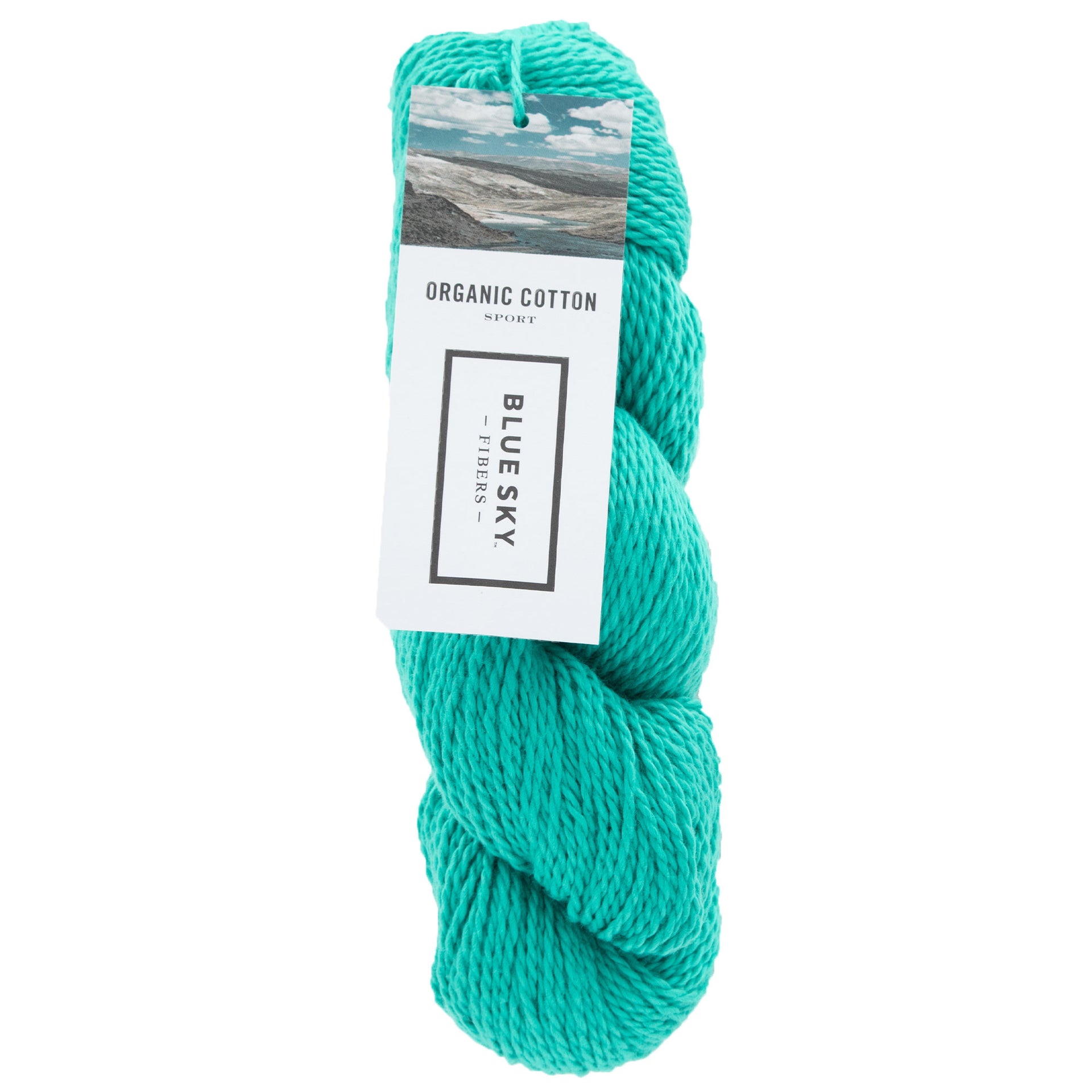 Blue Sky Fibers Organic Cotton Sport Yarn - 230 - Caribbean - Zoom Image
