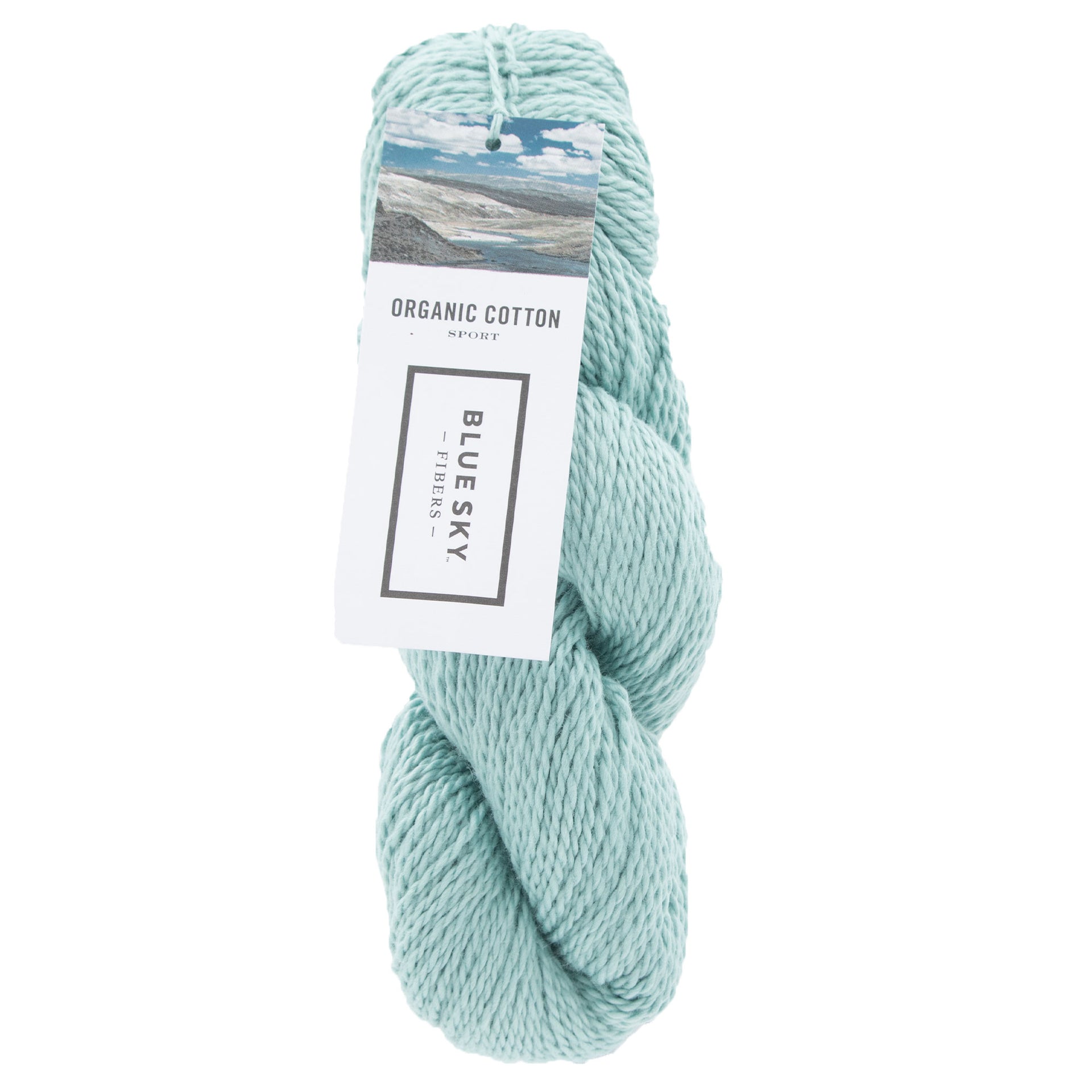Blue Sky Fibers Organic Cotton Sport Yarn - 228 - Azul - Zoom Image
