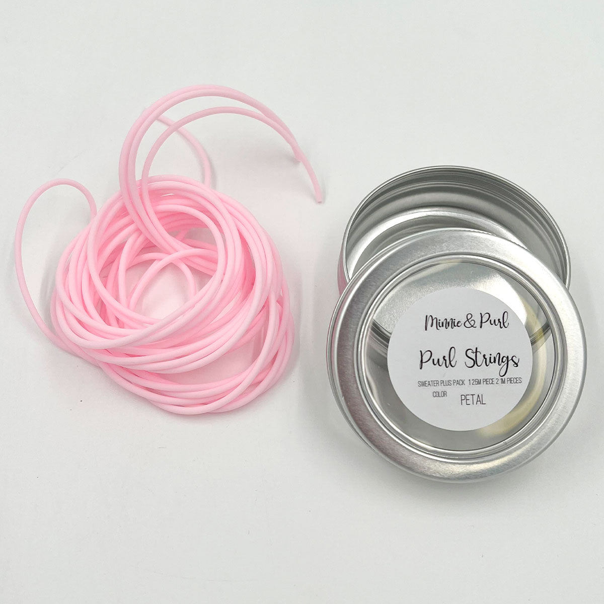 Regular Wool String Minnie & Purl Purl Strings - Sweater Pack Plus - Petal | Jimmybeanswool.com