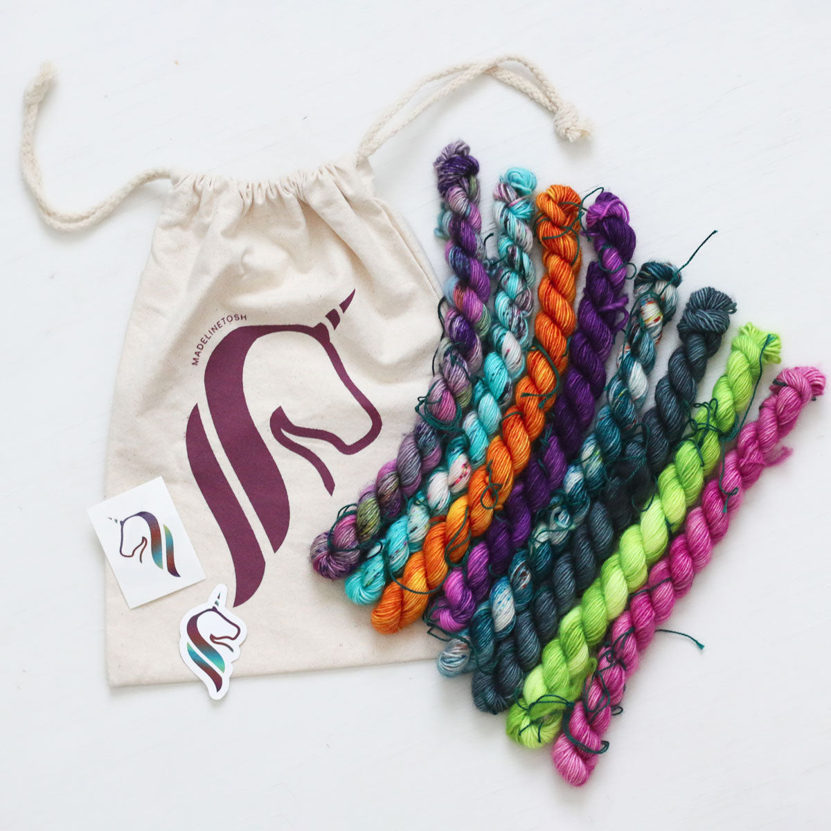 Madelinetosh Tosh Kits - Motley Hoof UT Cowl Kit - Extra Image
