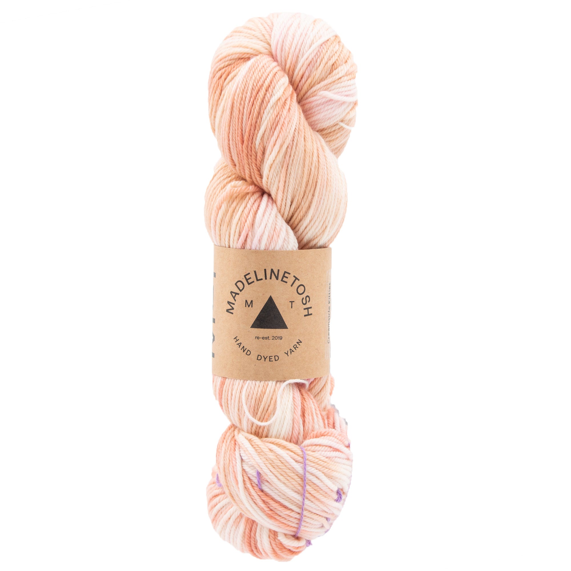 Madelinetosh Tosh DK Yarn - Creamsicle Kitties - Zoom Image