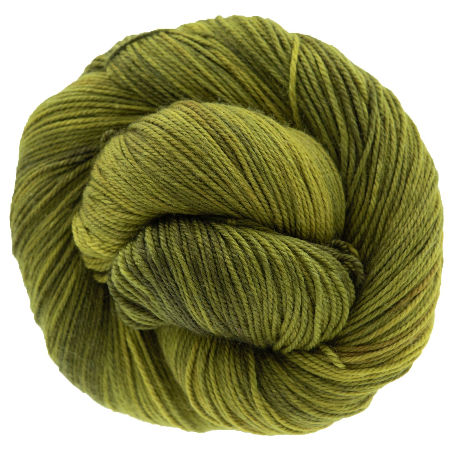 Dream in Color Smooshy Yak Yarn - Scorched Lime - Zoom Image
