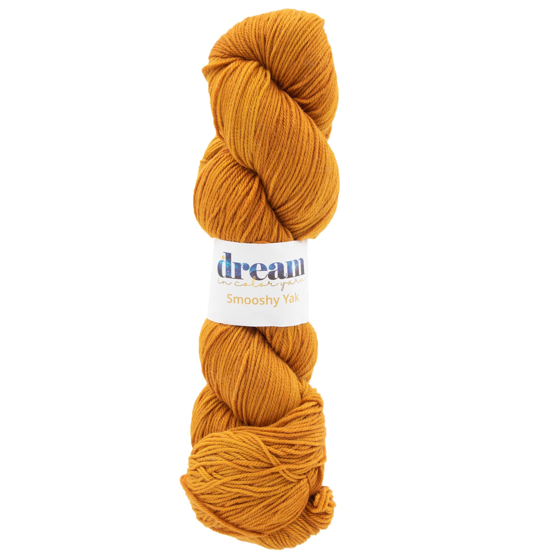 Dream in Color Smooshy Yak Yarn - Gold Experience - Zoom Image
