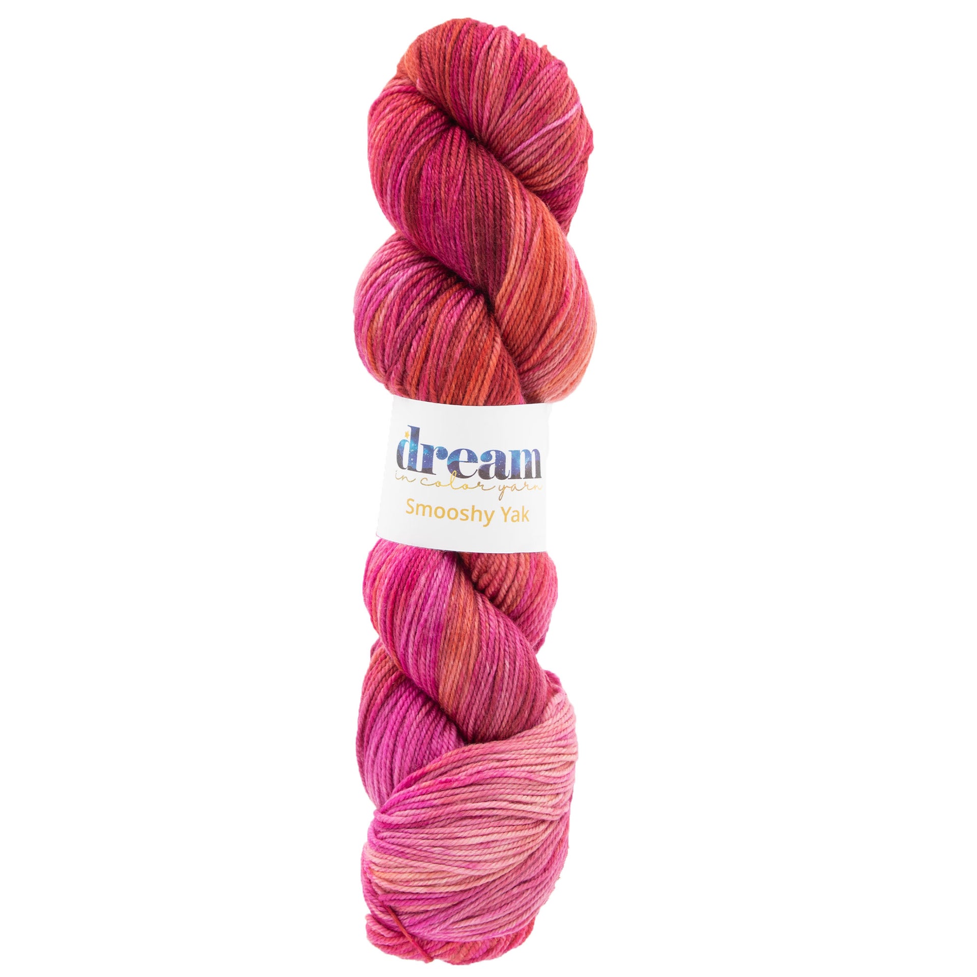 Dream in Color Smooshy Yak Yarn - Rosy - Zoom Image
