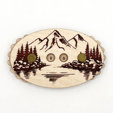 Sunrise Grove Row Counter - Stitch Mountain - Maple Wood - Zoom Image