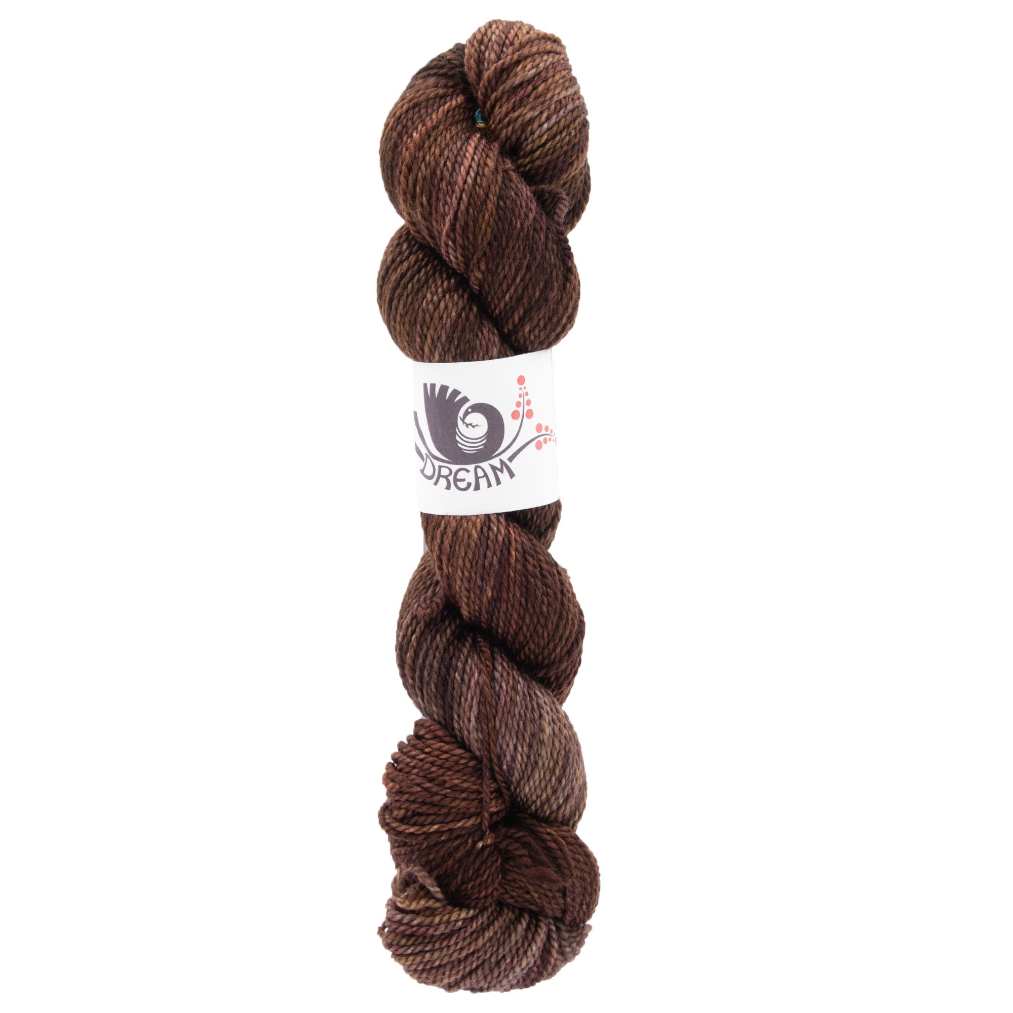 Dream in Color Field Collection: Lamb & Goat Yarn - Brownie - Zoom Image