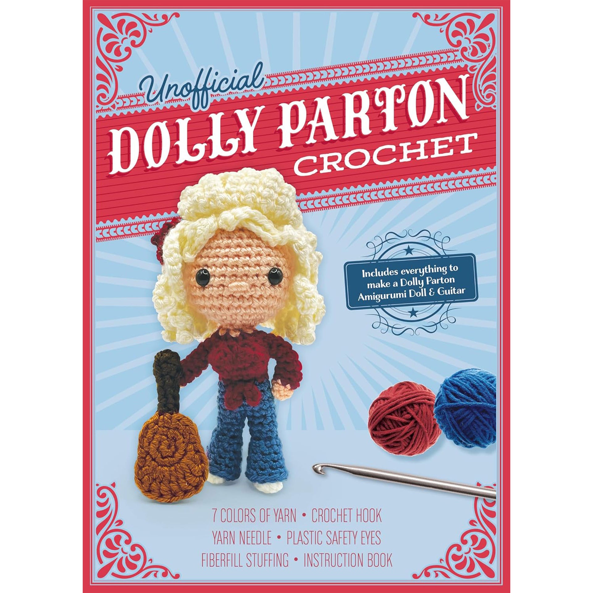 Chartwell Books Unofficial Crochet Kits - Dolly Parton - Zoom Image
