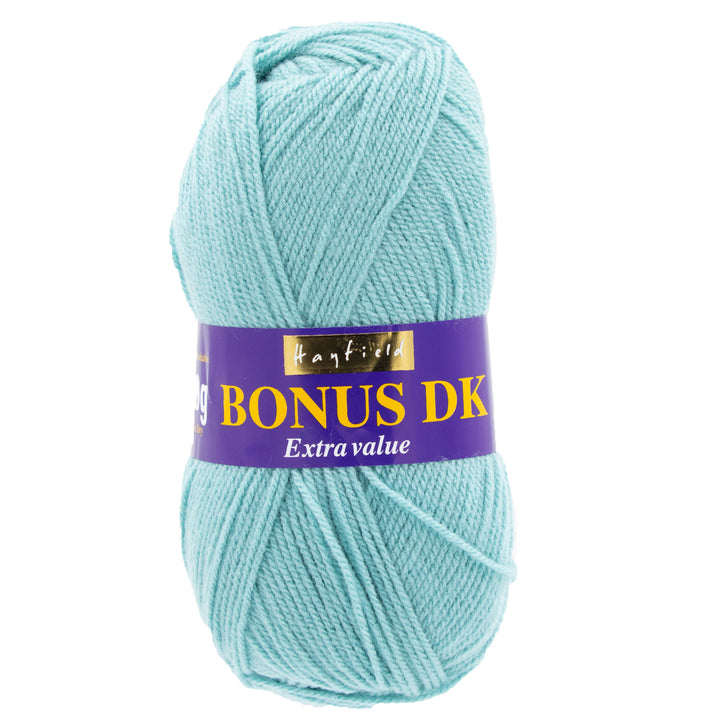 Hayfield Bonus DK Yarn - 607 Lagoon Blue - Zoom Image