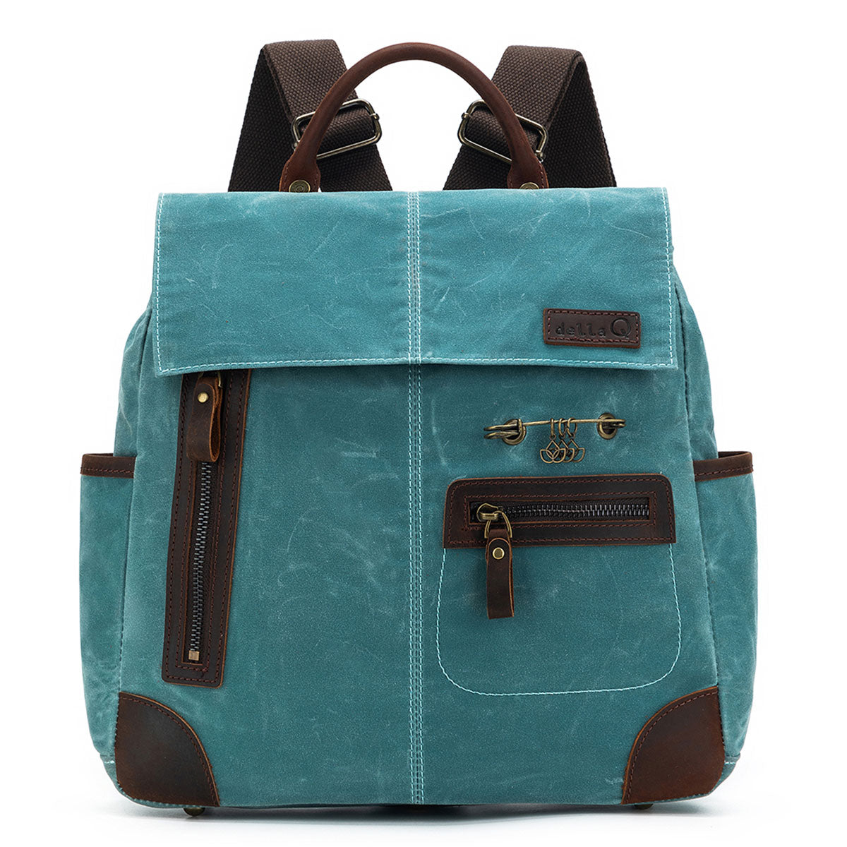 della Q Maker's Midi Backpack - Teal - Extra Image
