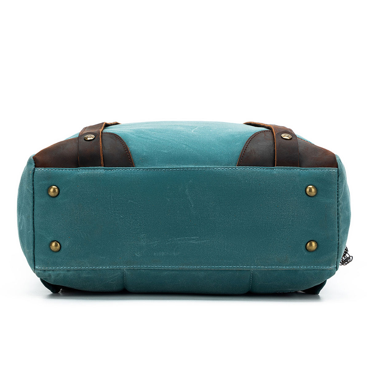 della Q Maker's Canvas Backpack - Teal - Extra Image