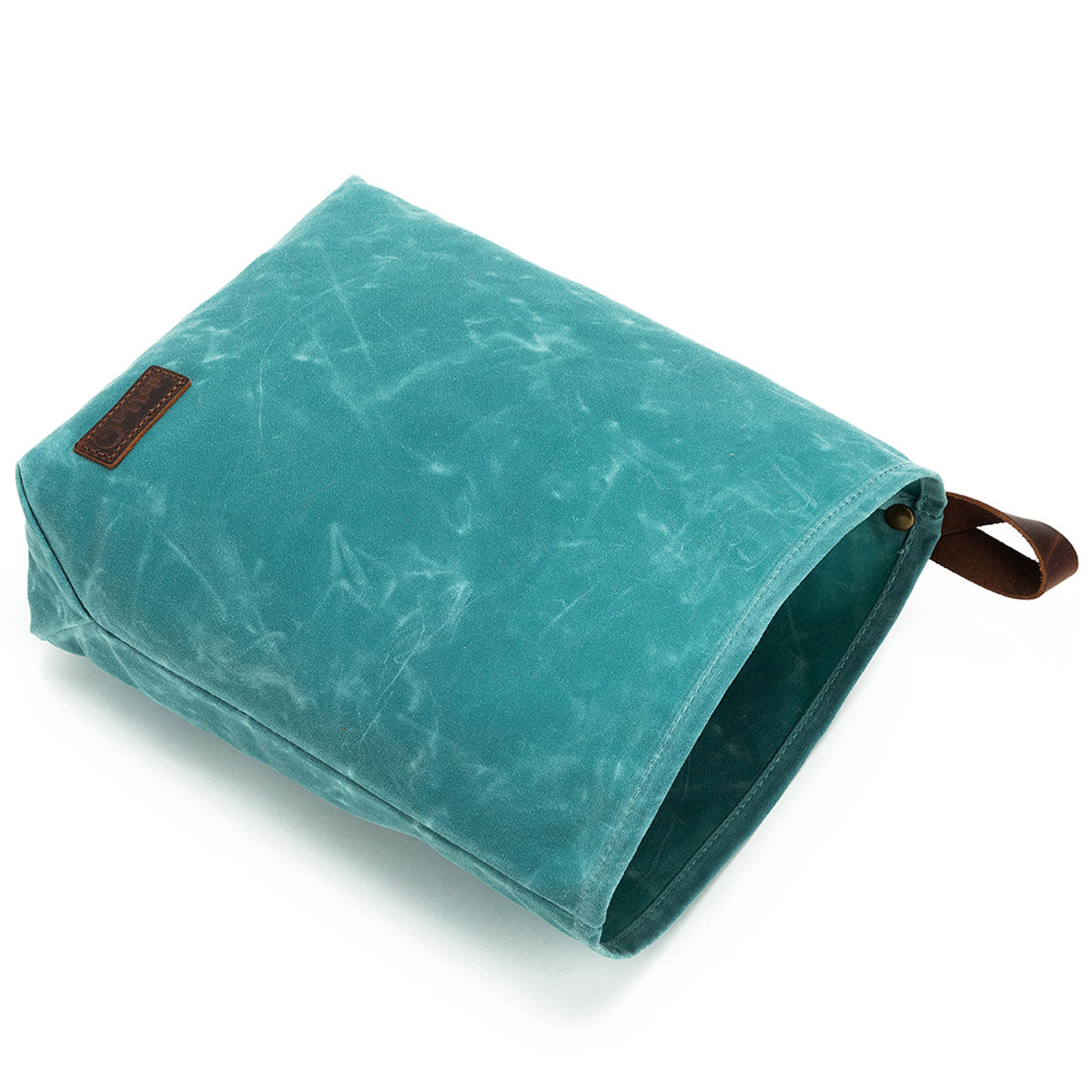 della Q Maker's Canvas Knit Sacks (Set of 2) - Teal - Extra Image
