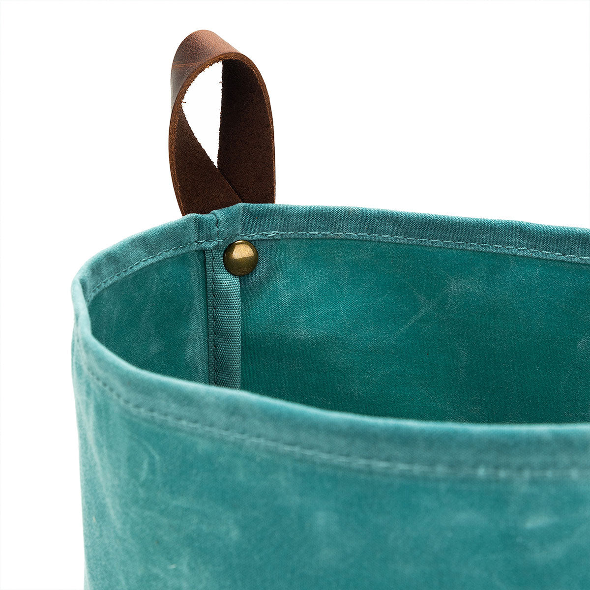 della Q Maker's Canvas Knit Sacks (Set of 2) - Teal - Extra Image