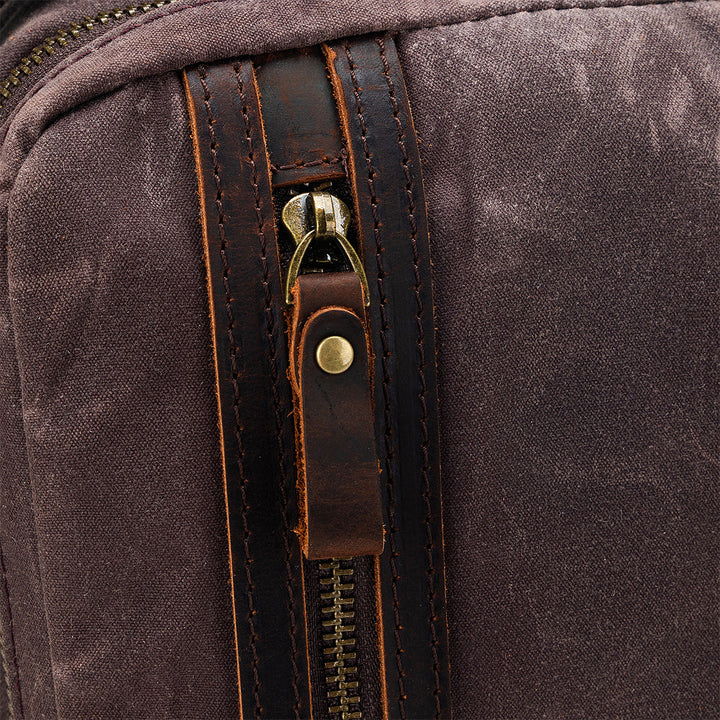 della Q Maker's Mini Messenger - Cocoa - Extra Image
