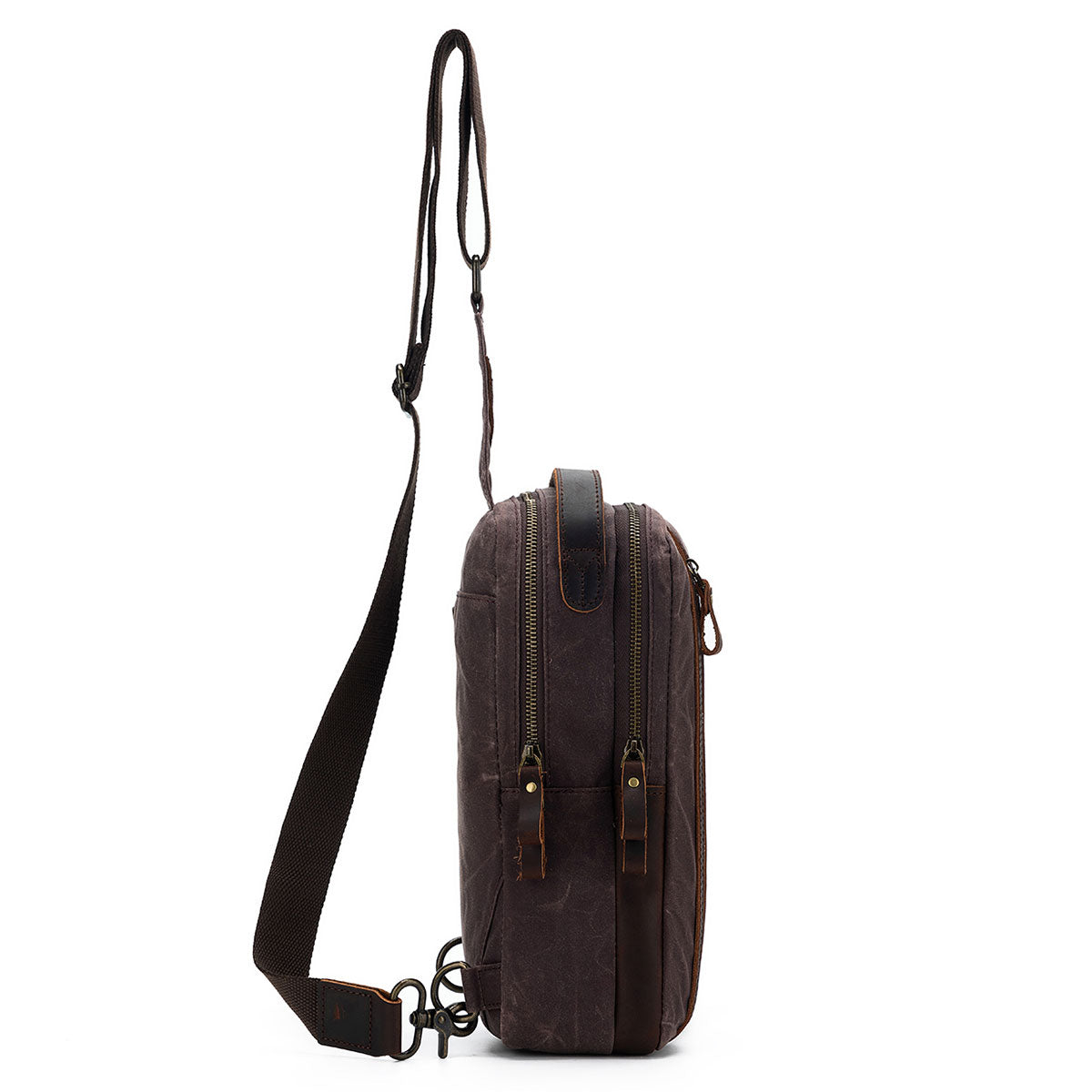 della Q Maker's Mini Messenger - Cocoa - Extra Image