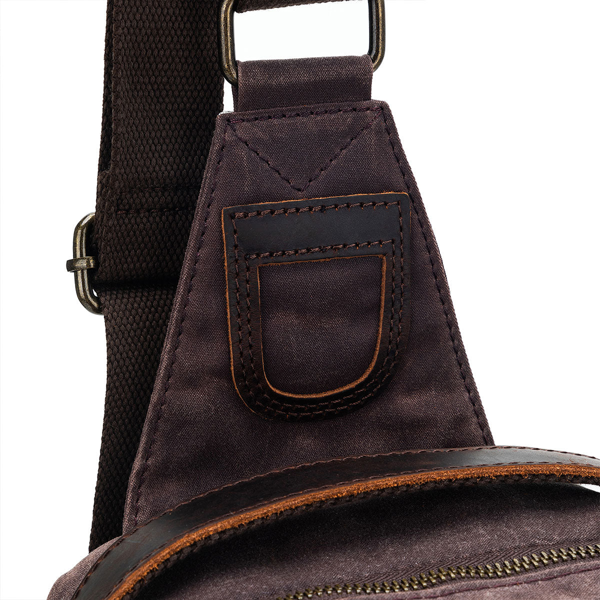 della Q Maker's Mini Messenger - Cocoa - Extra Image
