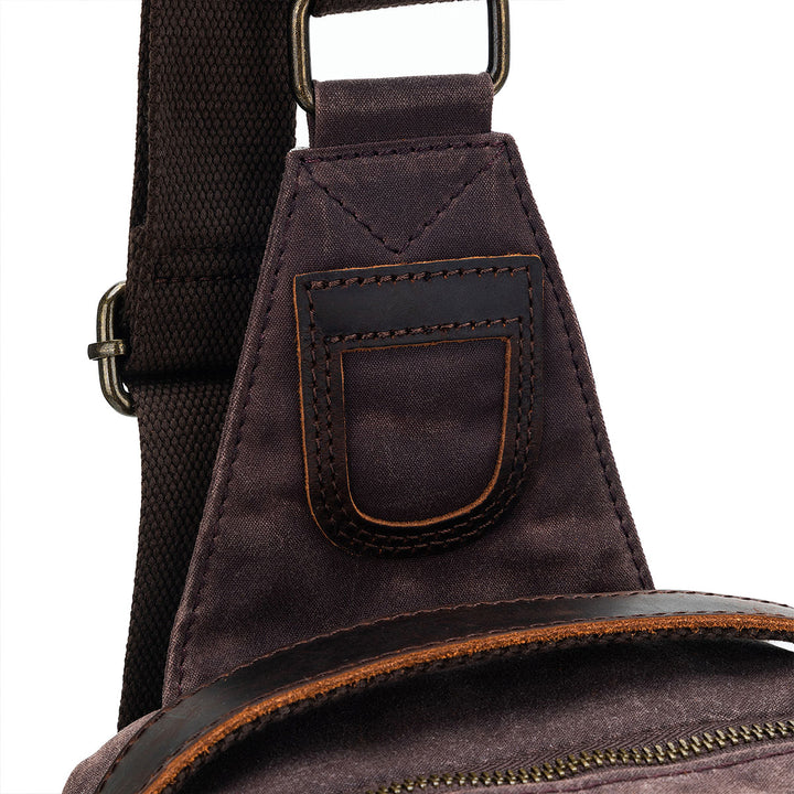 della Q Maker's Mini Messenger - Cocoa - Extra Image