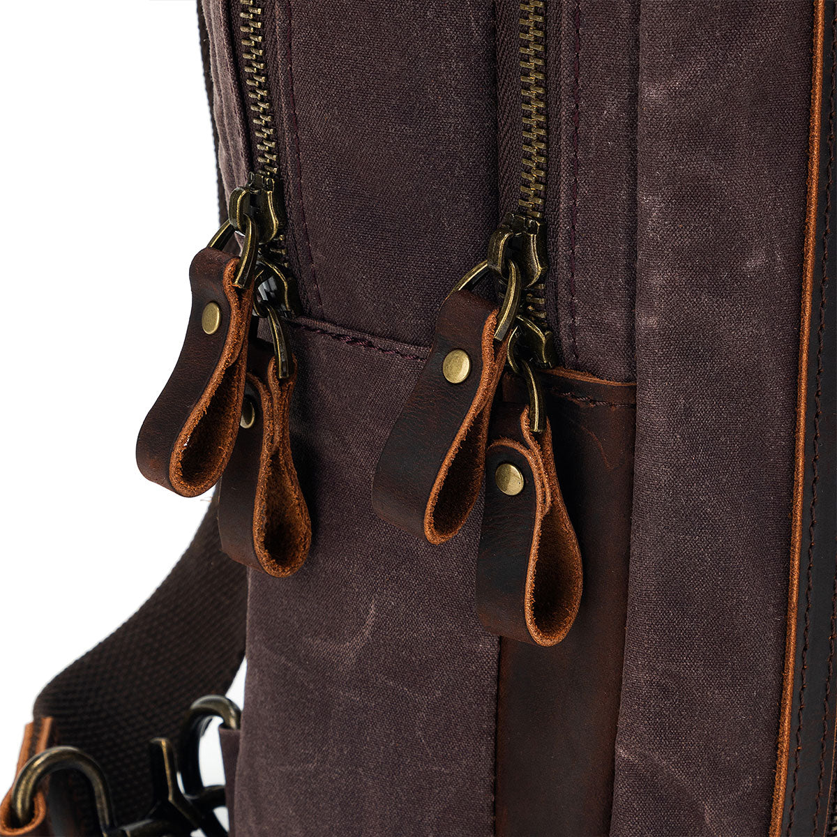 della Q Maker's Mini Messenger - Cocoa - Extra Image