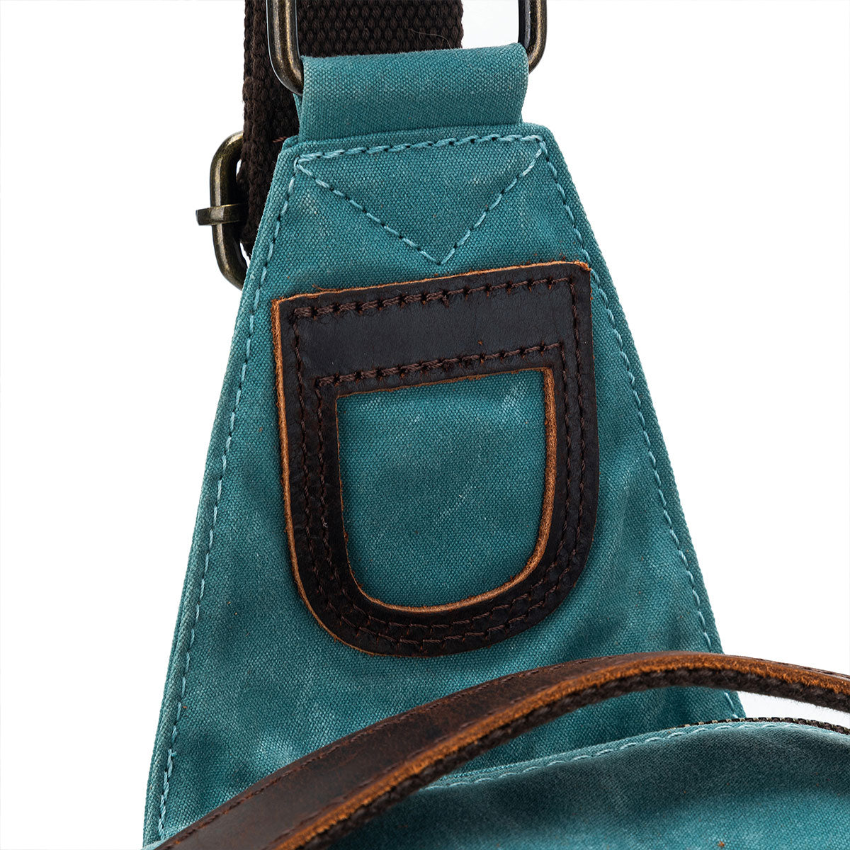 della Q Maker's Mini Messenger - Teal - Extra Image