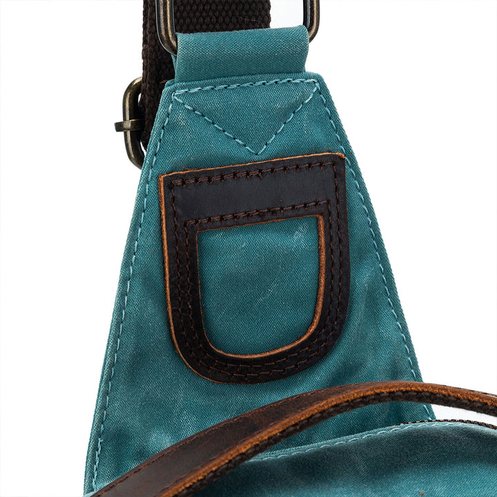 della Q Maker's Mini Messenger - Teal - Extra Image