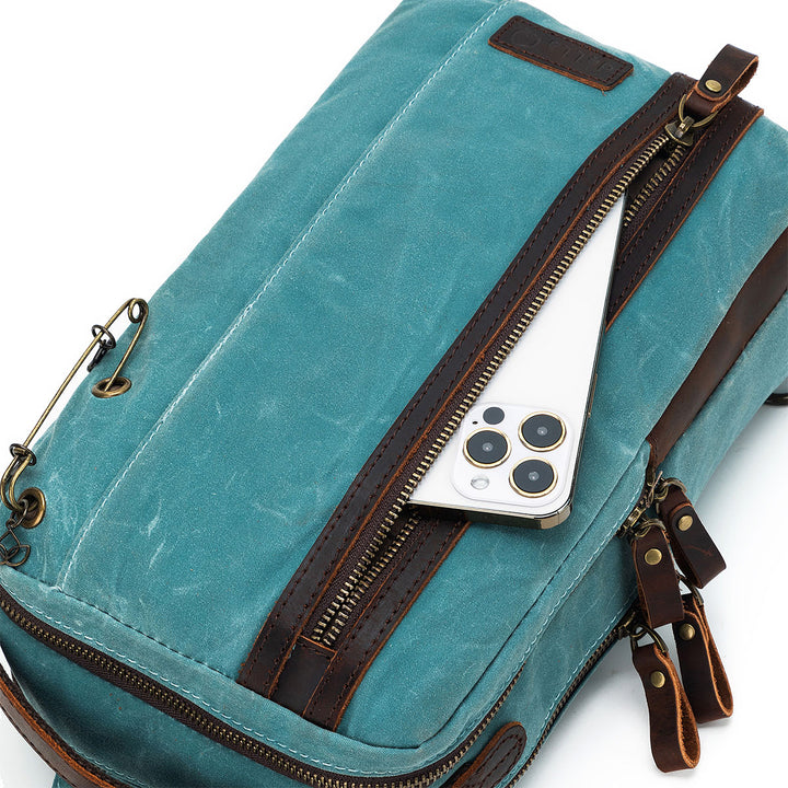 della Q Maker's Mini Messenger - Teal - Extra Image