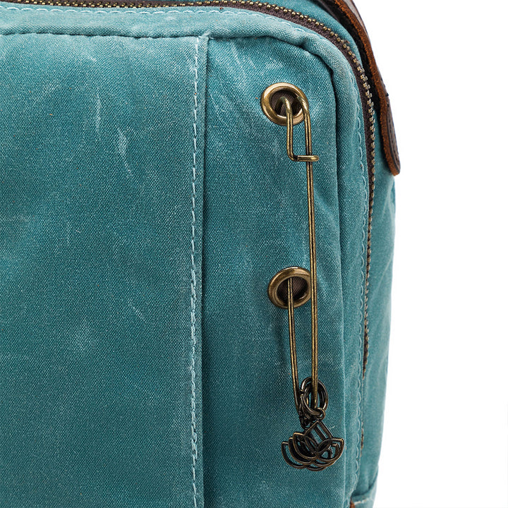 della Q Maker's Mini Messenger - Teal - Extra Image