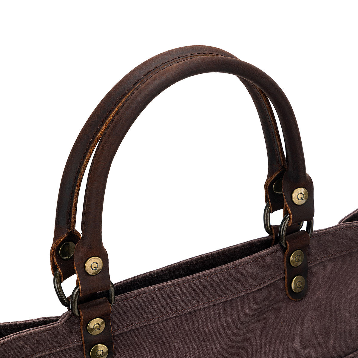 della Q Maker's Canvas Tote - Cocoa - Extra Image