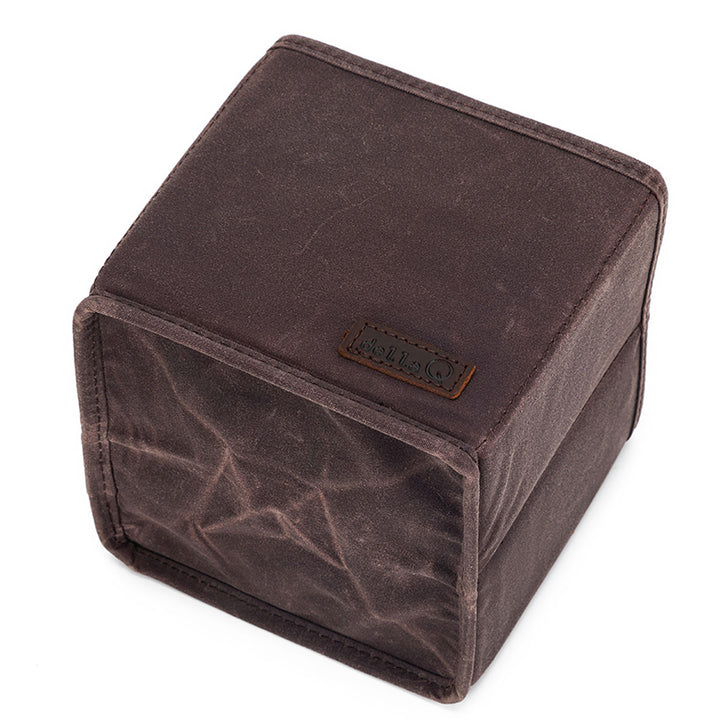 della Q Maker's Canvas Cubbies (Set of 2) - Cocoa - Extra Image