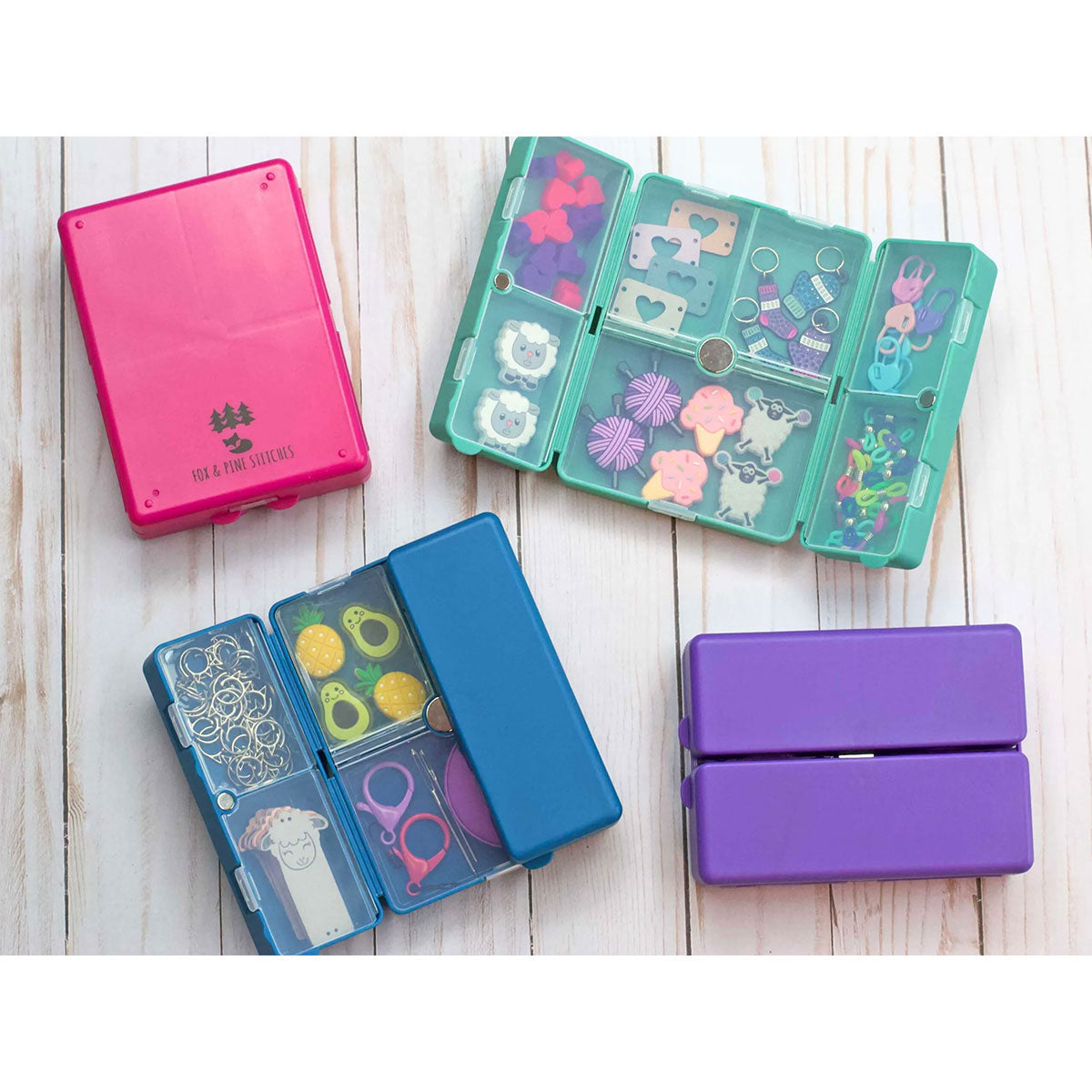 Fox & Pine Stitches Notion Nooks - Purple - Extra Image