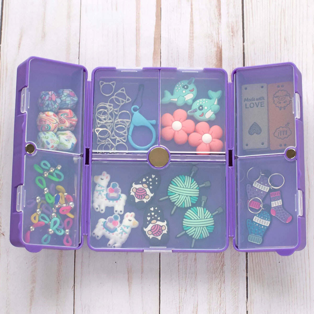 Fox & Pine Stitches Notion Nooks - Purple - Extra Image

