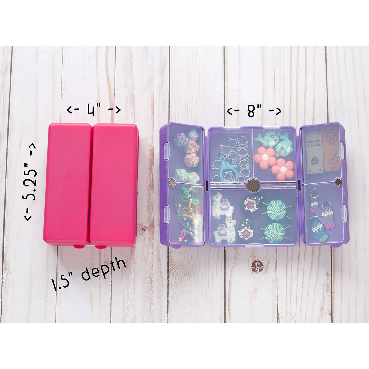 Fox & Pine Stitches Notion Nooks - Purple - Extra Image
