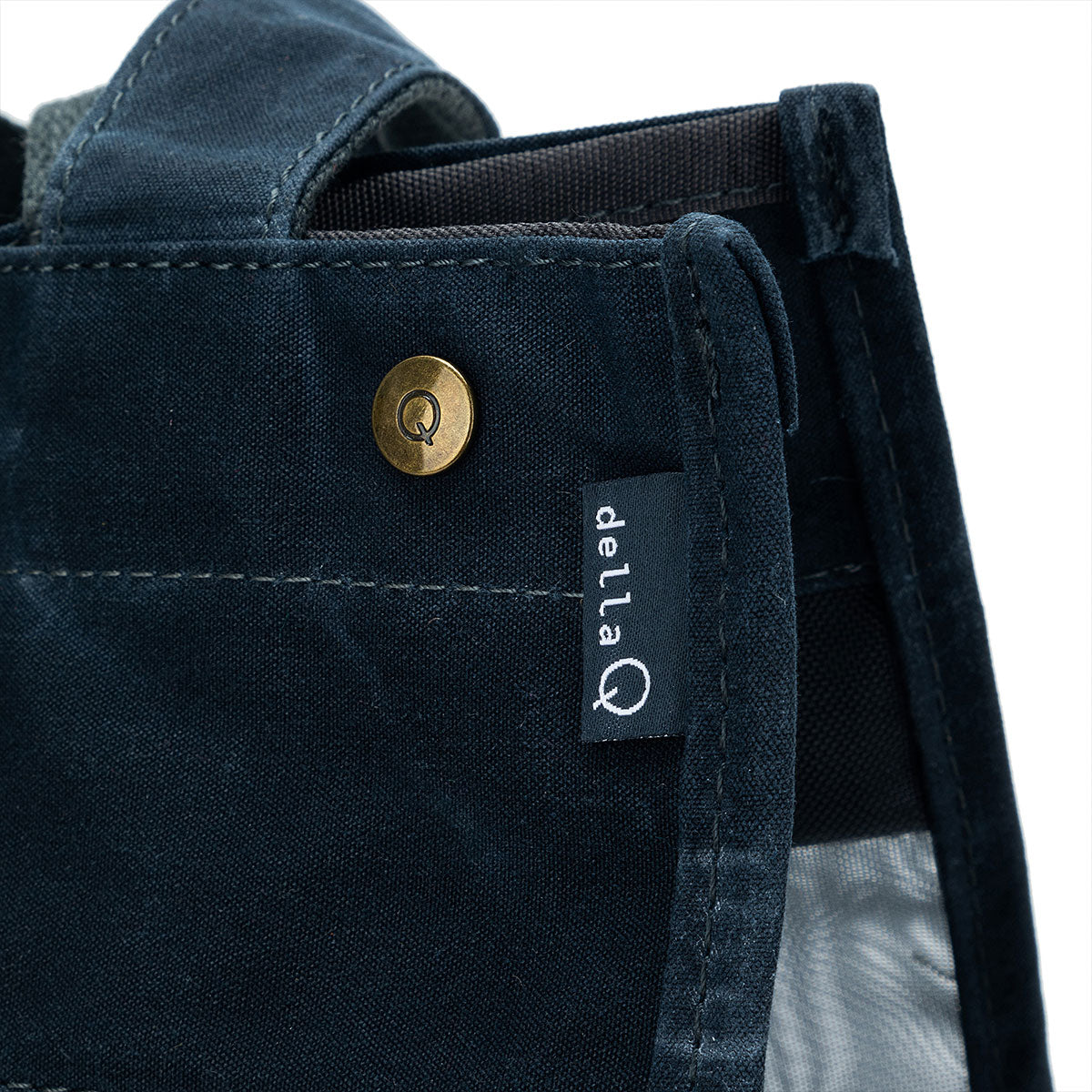 della Q Maker's Tall Mesh Tote - Blue - Extra Image