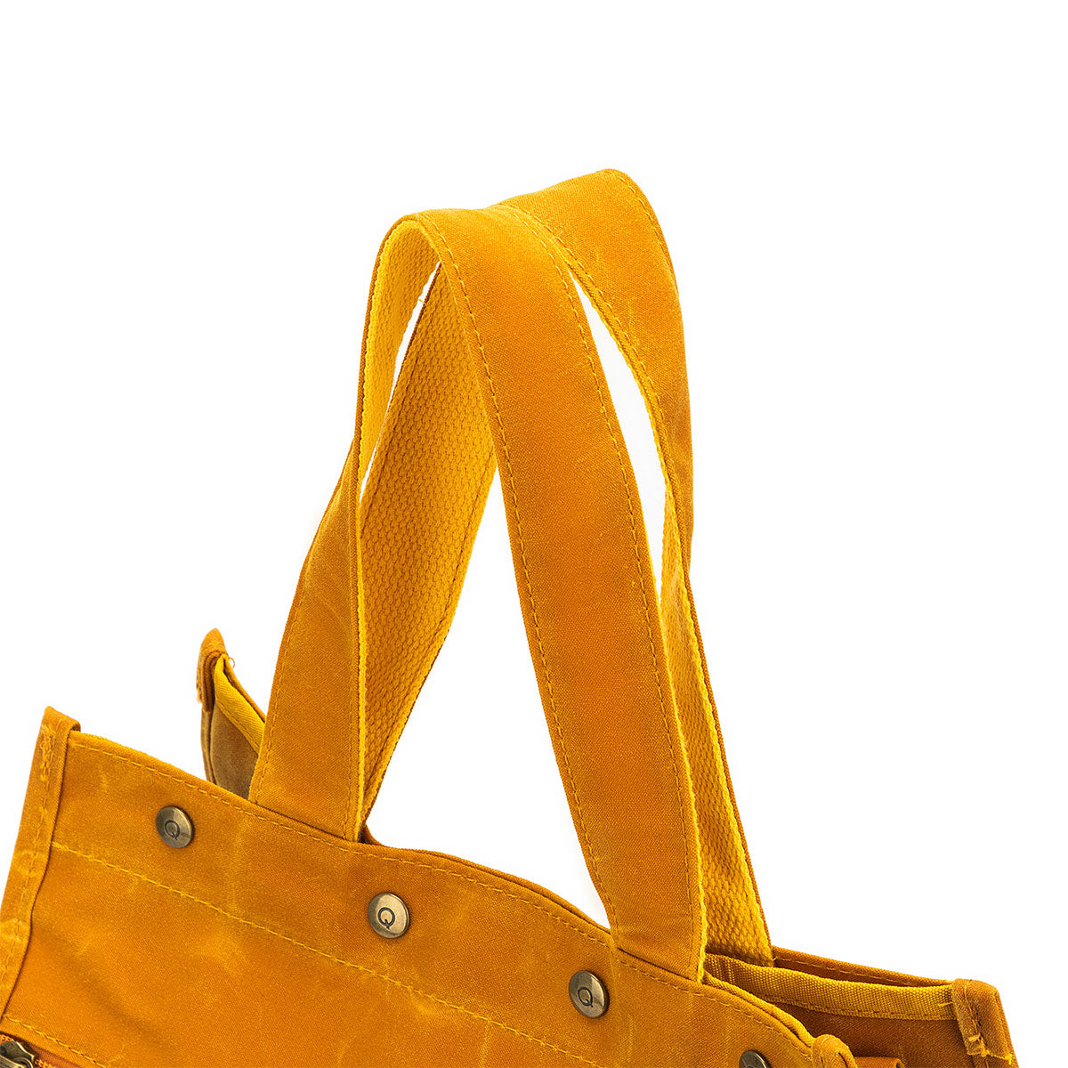 della Q Maker's Tall Mesh Tote - Mustard - Extra Image