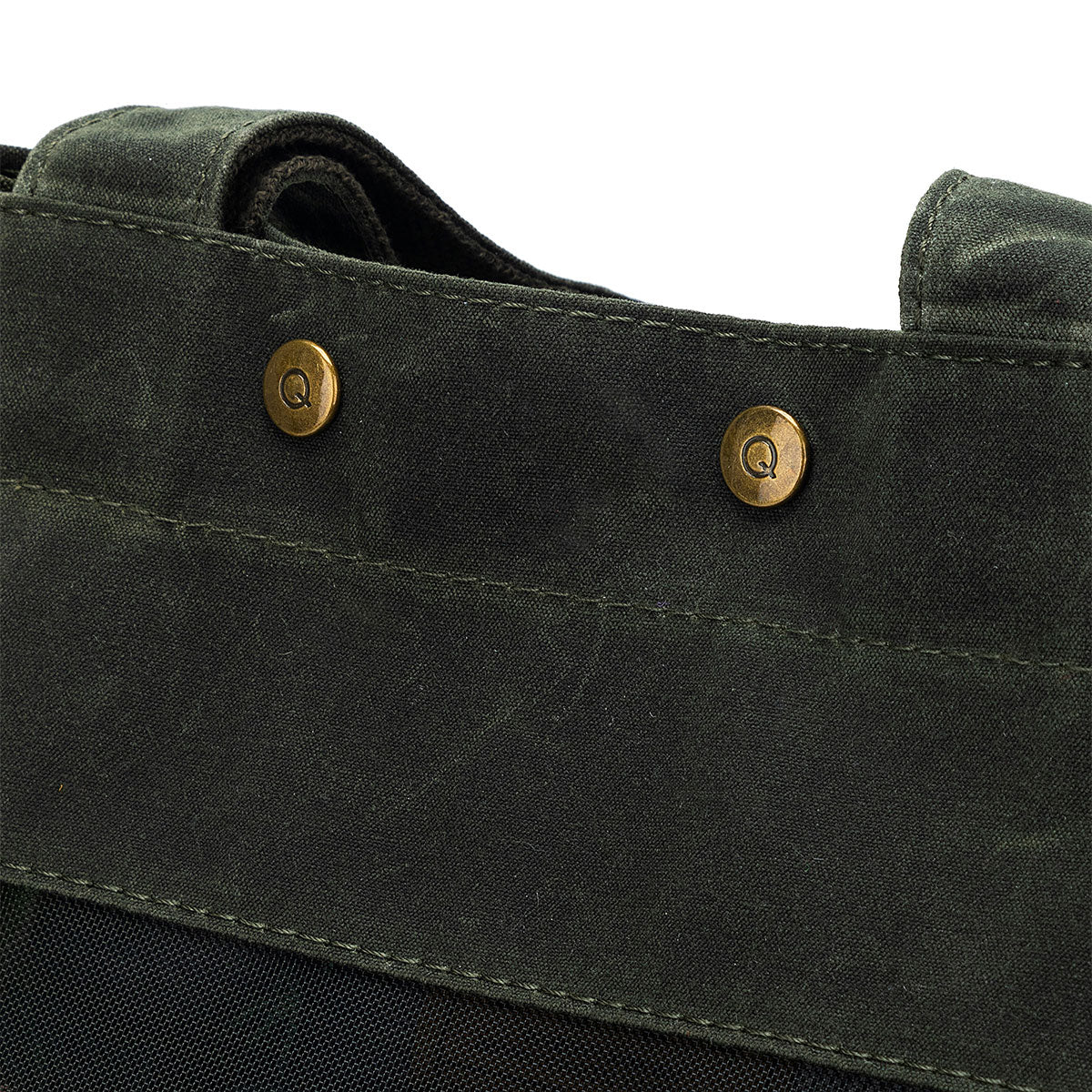 della Q Maker's Tall Mesh Tote - Olive - Extra Image
