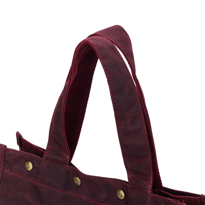 della Q Maker's Tall Mesh Tote - Red - Extra Image