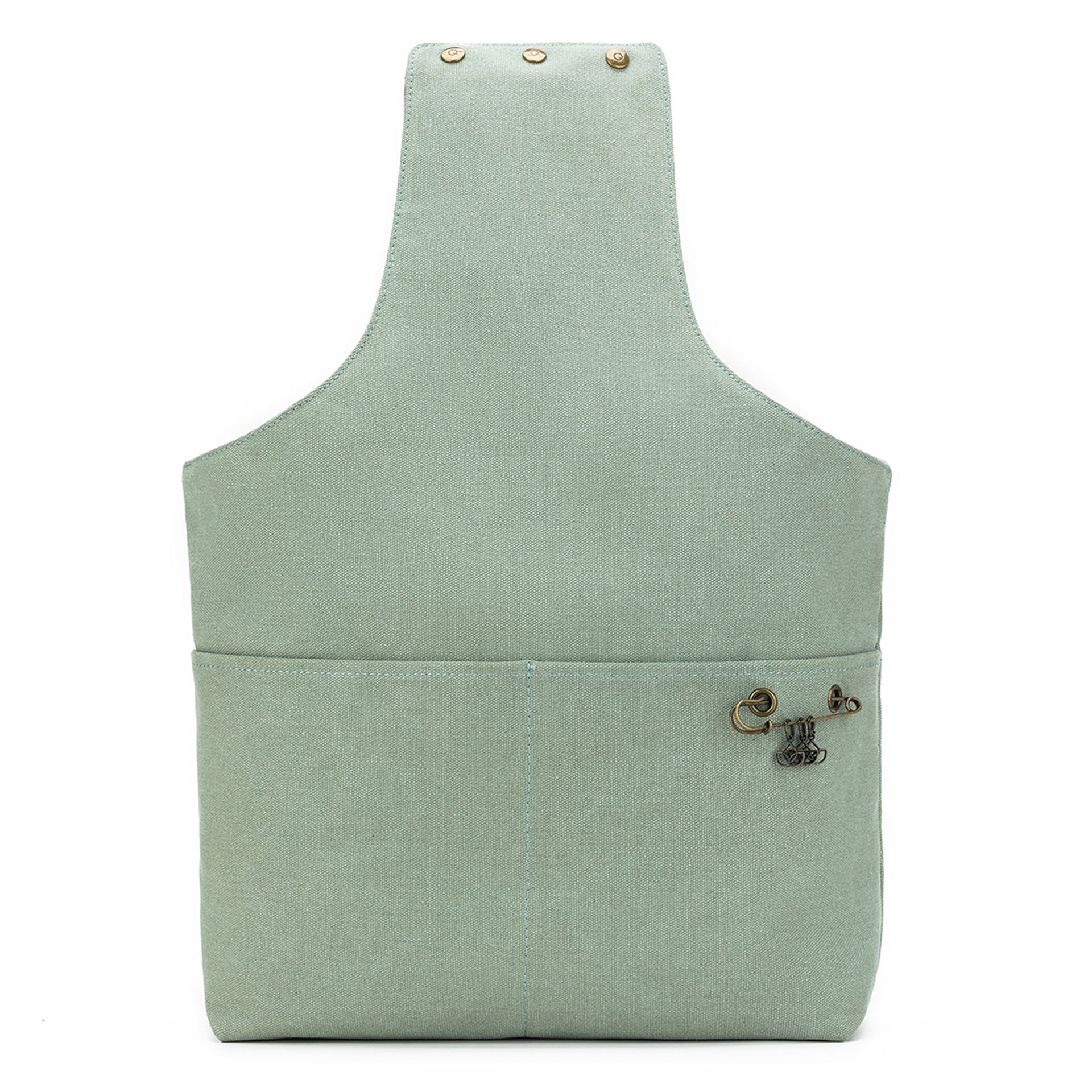della Q Nora Bucket Bag - Sage (Pre-Order) - Zoom Image
