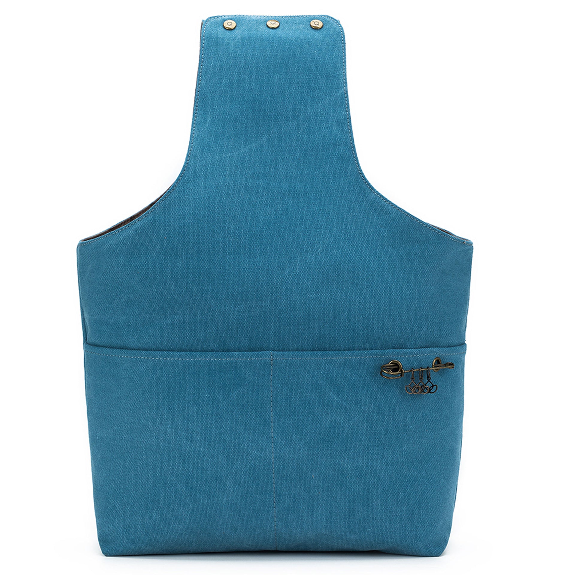 della Q Nora Bucket Bag - Teal (Pre-Order) - Zoom Image
