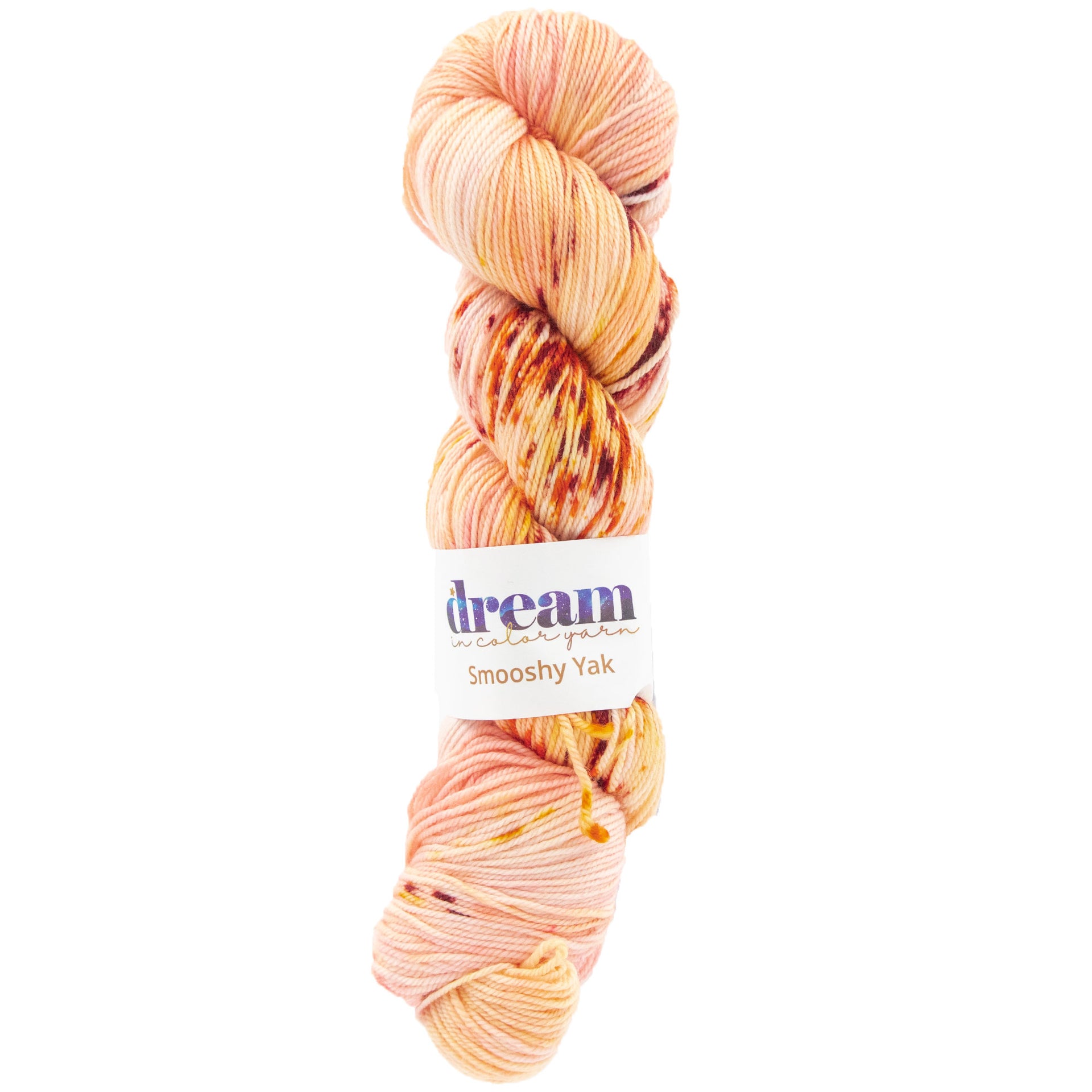 Dream in Color Smooshy Yak Yarn - Peachy Keen - Zoom Image
